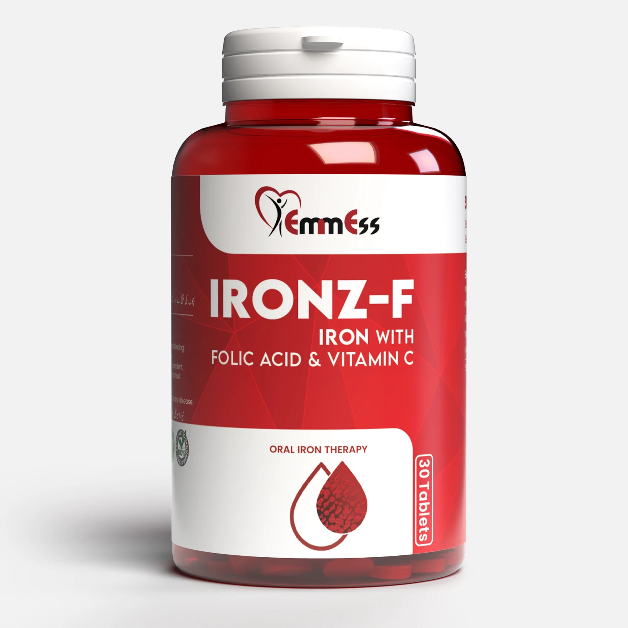IRONZ-F | Helps Maintain Healthy Iron Levels - EmmEss Nutraceuticals