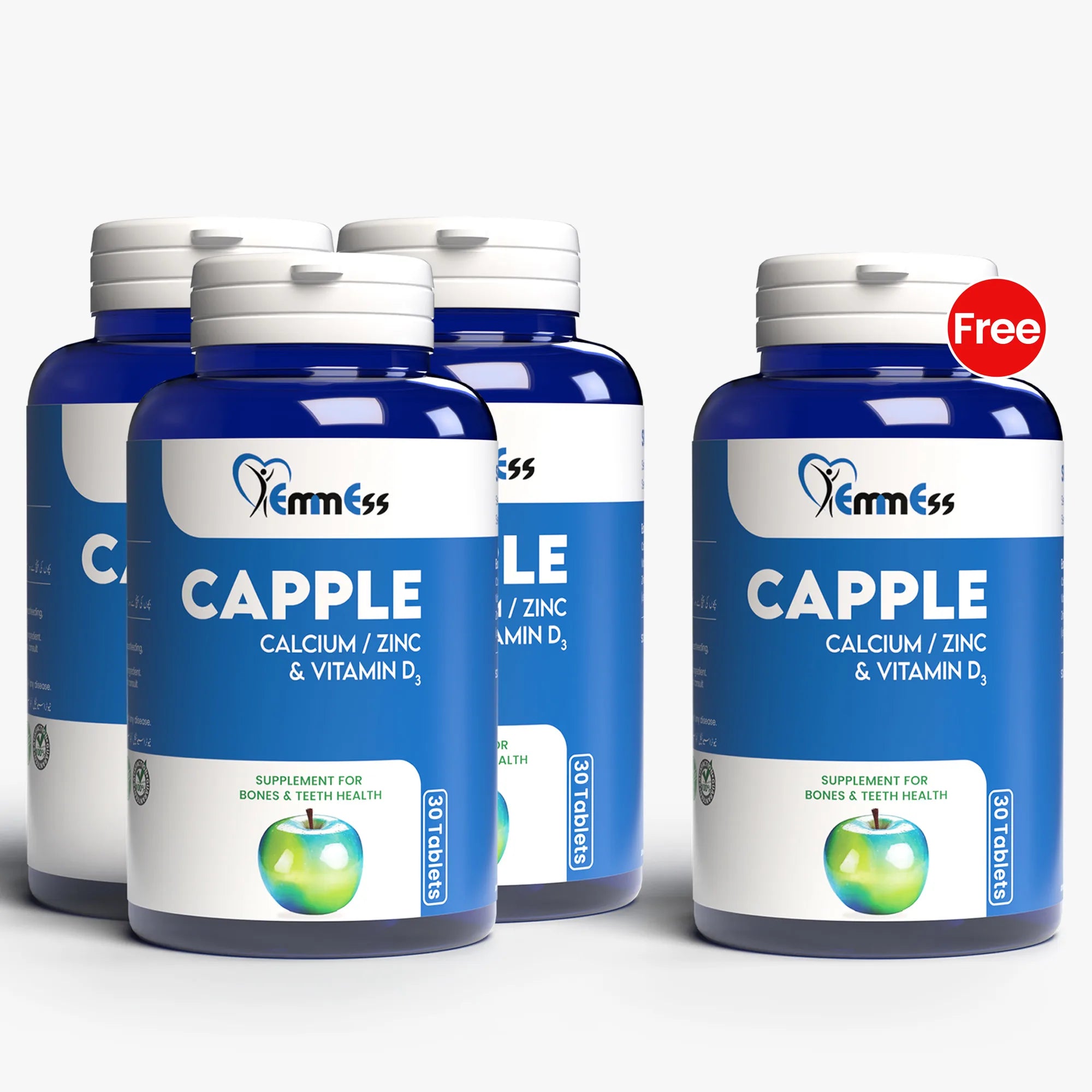 3 Capple + 1 Capple Free Offer - EmmEss Nutraceuticals