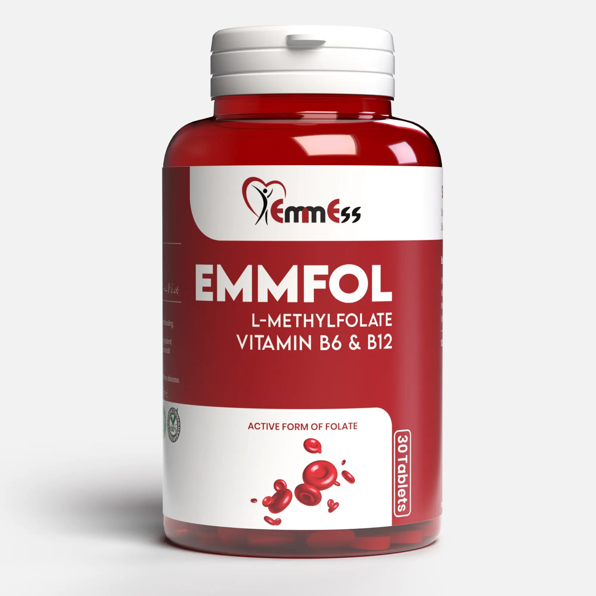 EMMFOL | For Healthy Red Blood Cells & Immune Health Support - EmmEss Nutraceuticals