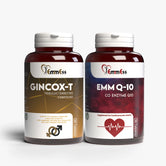 1 GINCOX-T and 1 EMM Q10 - EmmEss Nutraceuticals